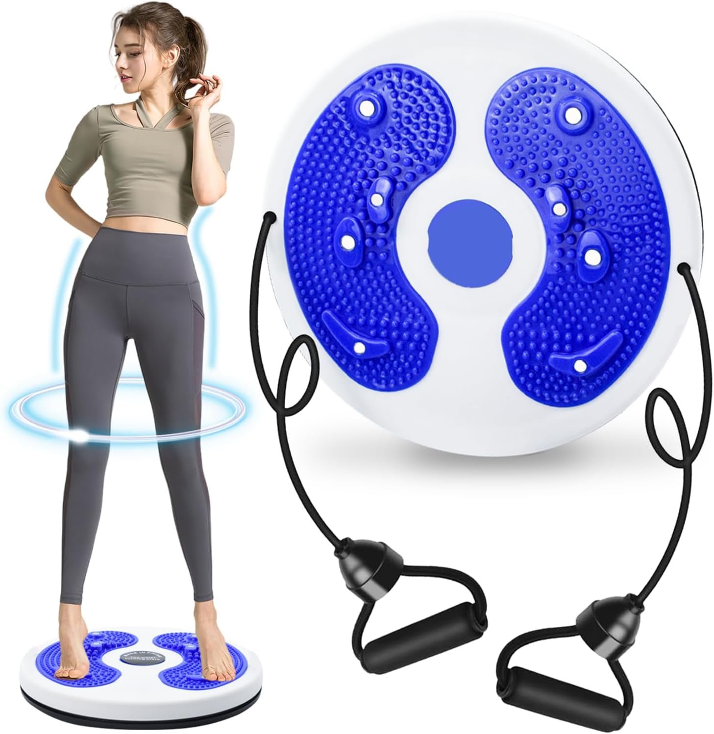 Disque de Taille avec Corde de Traction