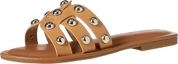 Sandales Plates À Enfiler avec Bride en H Flat Sandal Femme