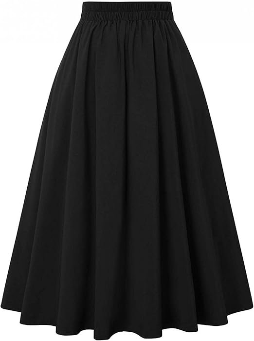 Femmes RéTro Jupe - Jupe Boule- Jupe en Dentelle Sexy Slim- Jupe Ecoliere Coton Lin Double Couche Jupe Robe Vintage