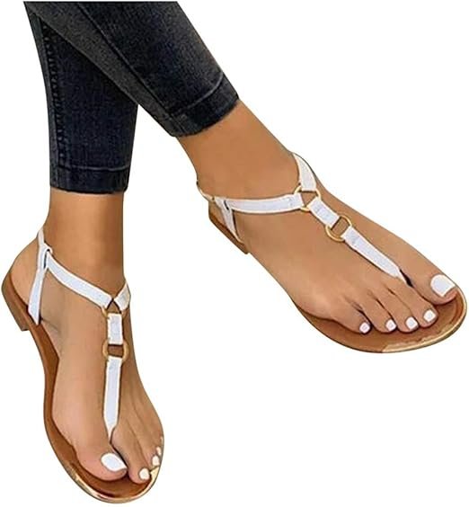 Sandales CompenséEs Pour Femme Classiques - Piscine Plage Sandales Claquette Femme éTé Sandale Femme Cuir Sandales Plates Toe Comfy Chaussures Mules Talon Haut Tongs Pantoufles DéContractéEs