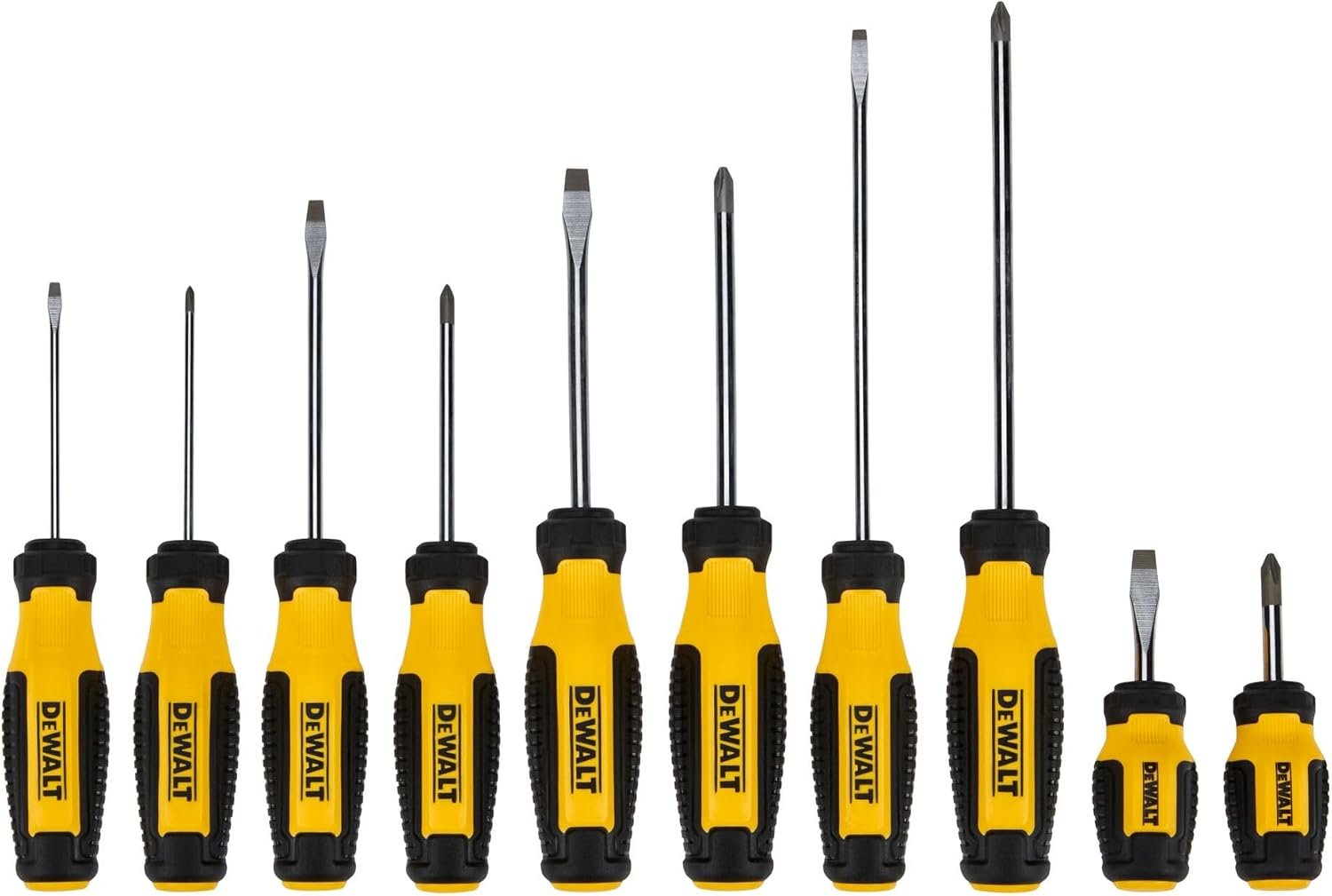 DEWALT Fixed Bar Screwdriver Set (10 pc.) (DWHT65201)