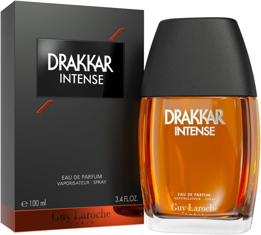 Eau de Parfum Séduisant & Ambré - Intense et Puissant, Notes de Bergamote, Daim et Vanille - Parfum pour Homme - 100 ml