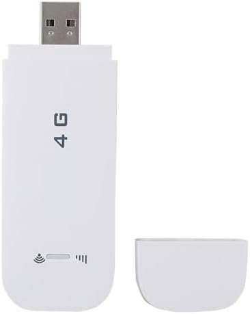 Modem USB 4G LTE, Adaptateur de Routeur Réseau sans Fil Portable, Clé de Point D'accès Wi-Fi Mobile de Poche avec Emplacement pour Carte SIM, pour Ordinateur de Bureau, Ordinateur Portable, Extérieur