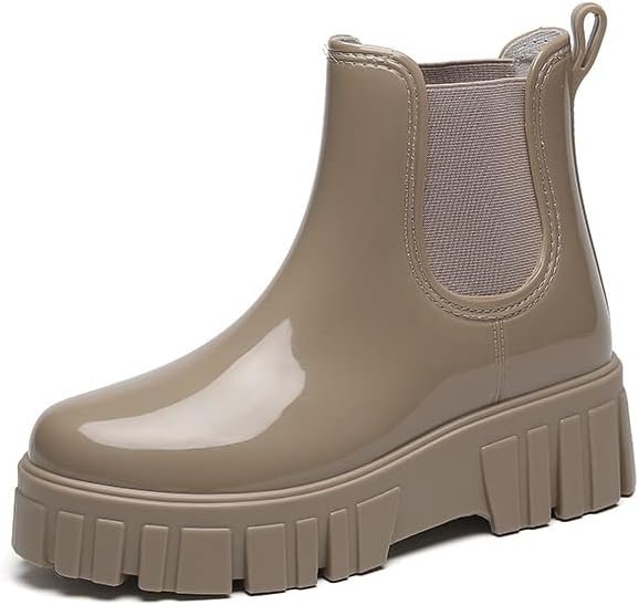 Chaussures Bottes De Pluie Femme Caoutchouc Botte Imperméables