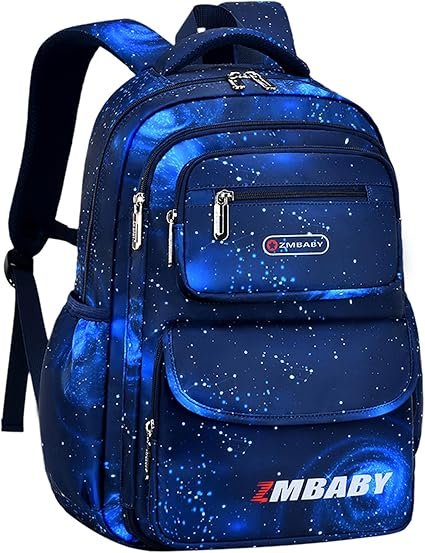 Sac A Dos Enfants, Cartable Garcon Primaire pour Les Classes 1 à 5, Sac à Dos Ergonomique Etanche Nylon Grande Capacité, Élégant Sacs Garçons pour L'école et les Voyages
