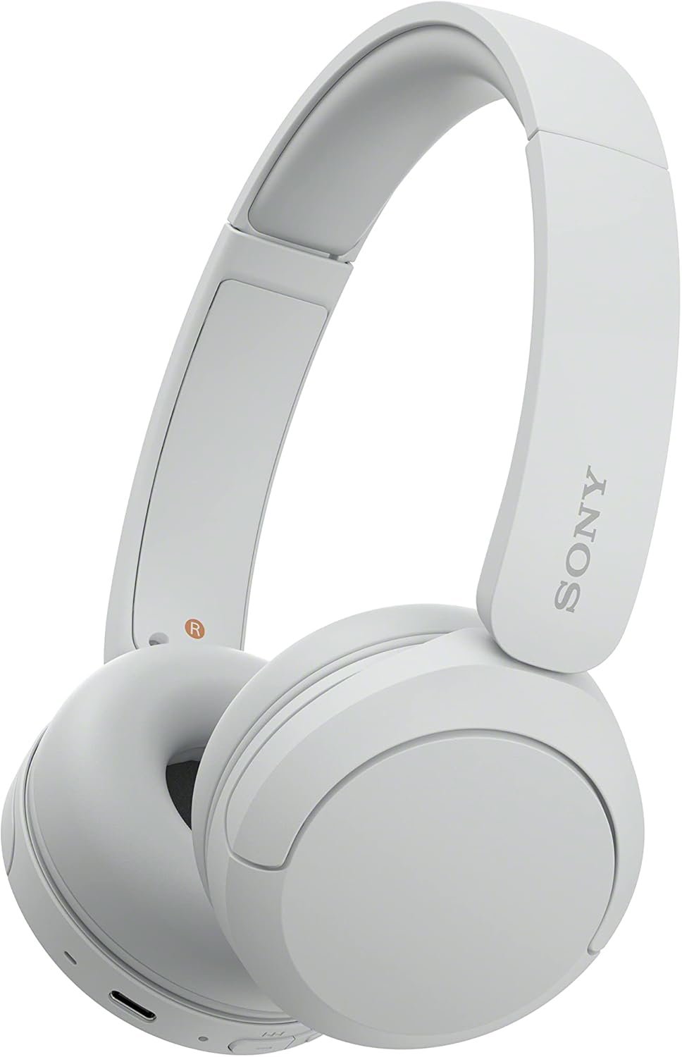 Sony WH-CH520 - Casque Bluetooth sans Fil, Multipoint, Micro intégré - jusqu'à 50 Heures d'autonomie et Charge Rapide - Blanc