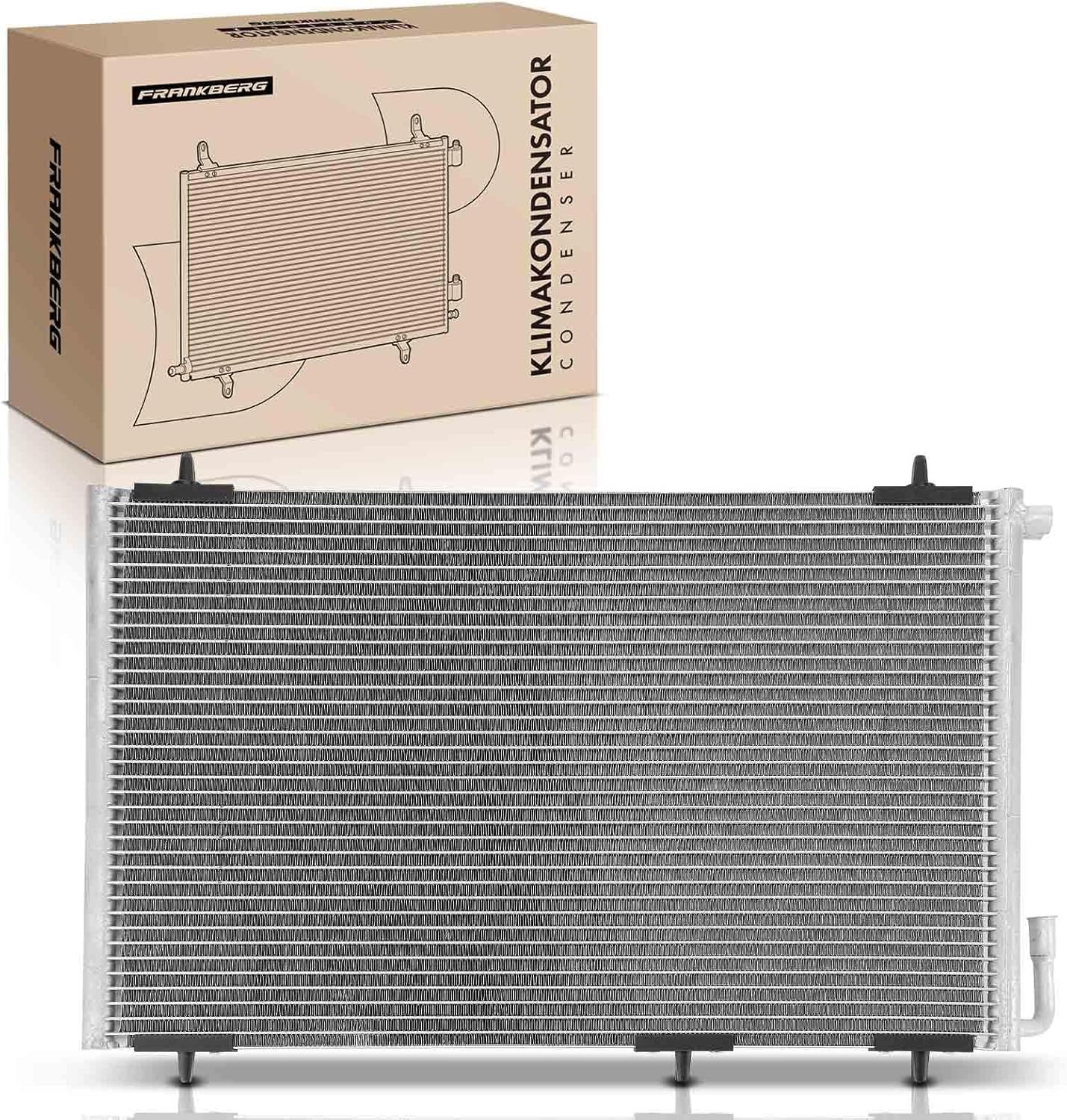 Condenseur Climatisation Compatible avec 206 2A/C 1.1L-2.0L 1998-2009 206 SW 2E/K 1.1L-2.0L 2002-2008 206 Fourgon 1.1L 1.4L 2003-2009