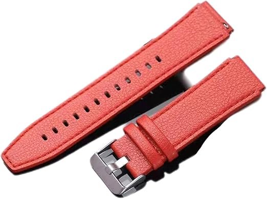 Bracelet en cuir de 22 mm pour montre connectée Huawei GT 2 Pro GT2 2e GT 3 46 mm GT Runner Accessoires, For Huawei GT 2 Pro, Agate