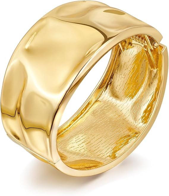 Bracelet Doré Ajustable – Bijoux Élégants Hypoallergéniques, Résistant à la Décoloration