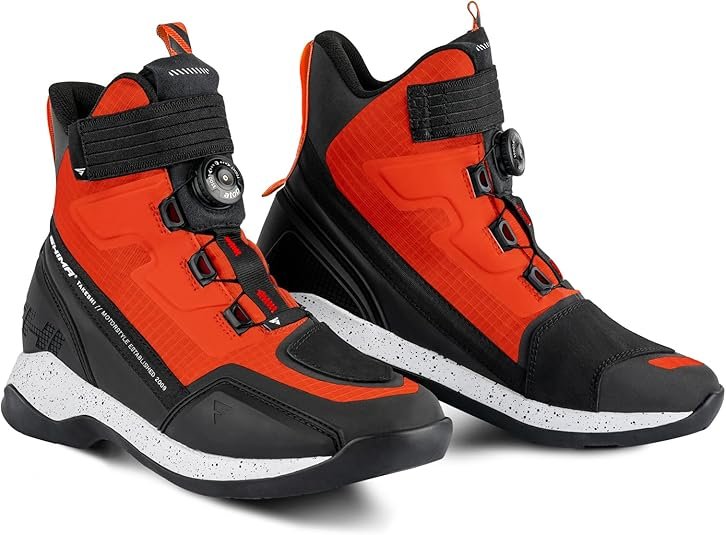 haussure Moto Homme Ventilés Homologué Sneakers Protection Chevilles Fermeture ATOP