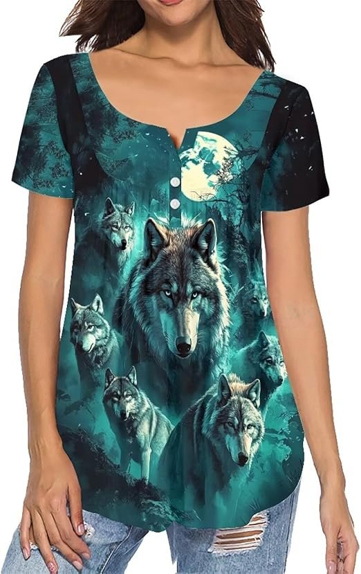 Famille de Loups Verts