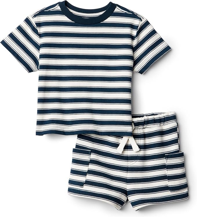 Grainge Ensemble T-shirt et Short Décontracté Bébé et Garçon