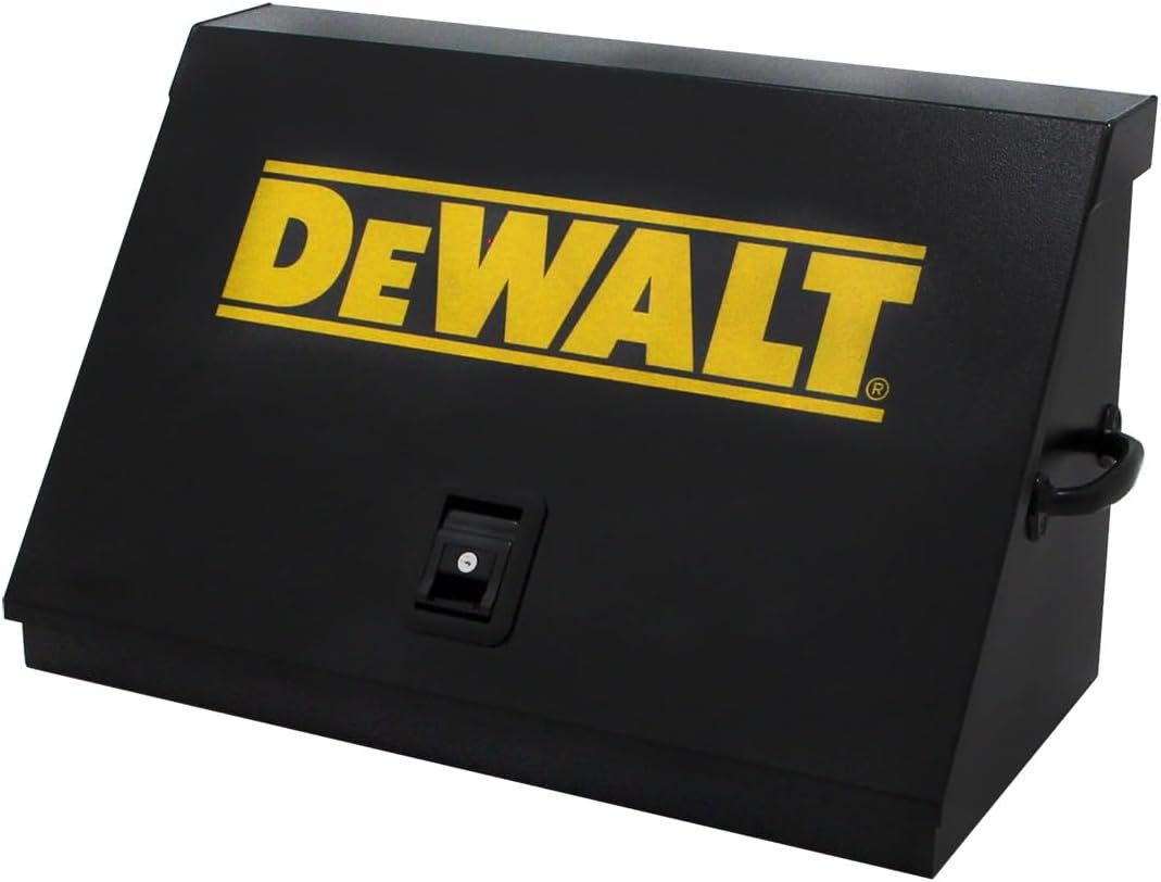 DeWalt 30" x 15" Triangle Toolbox - Steel, Black
