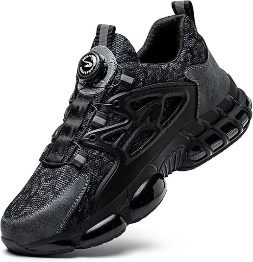 Chaussures Femmes Basket Légère Respirante Travail Antidérapante avec Embout en Acier 36-46 EU