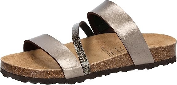 Bioline Glitter Mules Femme