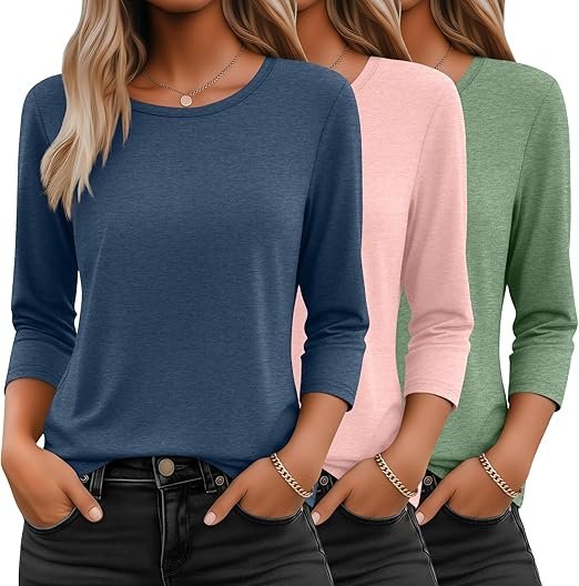 Bleu Brume, Rose, Vert Clair