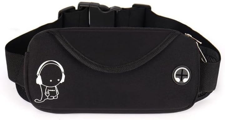 Sac Banane de Jogging pour Enfants, Ceinture de Course pour téléphone Portable, clés de Smartphone, Sac Banane pour téléphone Portable pour garçons et Filles, Logo réfléchissant