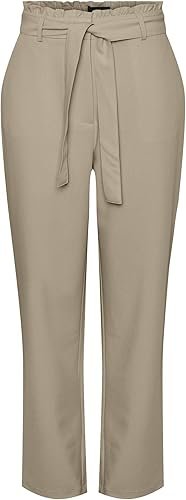 Paperbag Straight Pants Noos Pantalons Femme