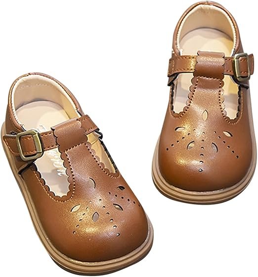 Chaussures Gommino Décontractées pour Enfants Fille Or Bout Fermé