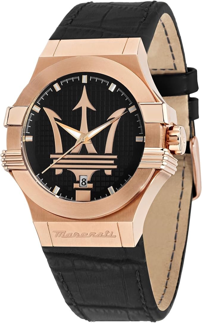 Maserati Montre Homme, Heure, Date, Analogique, 42 mm, Collection Potenza Edition Limitée - R8851108036