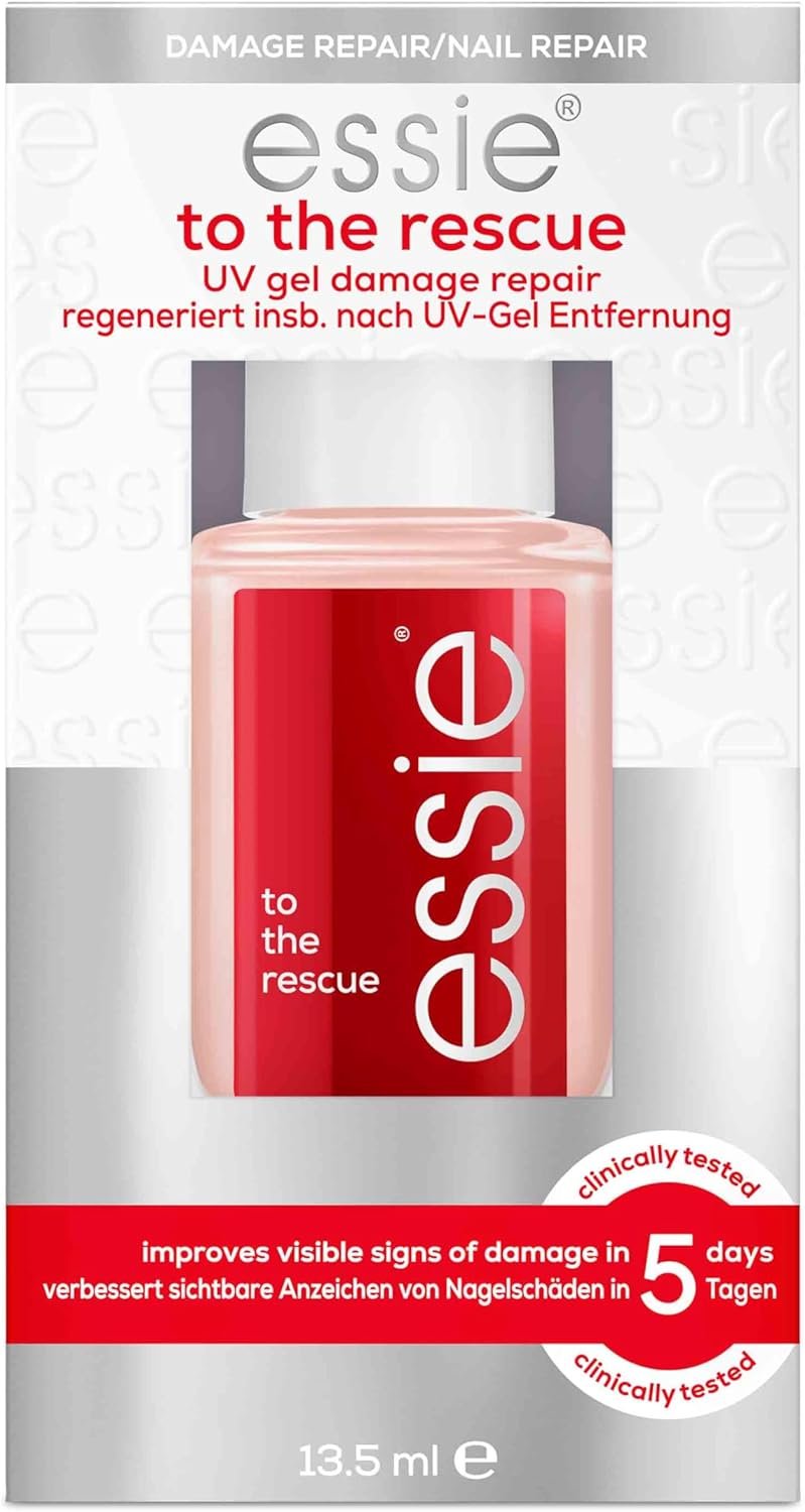 Soin des Ongles Réparateur - Répare les Ongles Abîmés par le Gel UV en 5 jours - Scelle, Protège et Épaissit l'Apparence des Ongles - Enrichi en Kératine et Céramides - To The Rescue