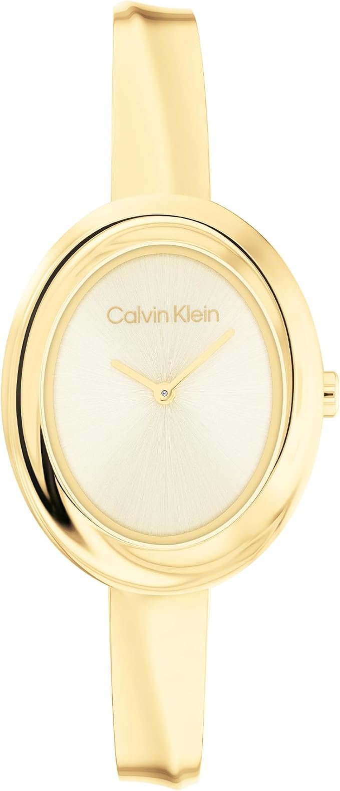 Montre analogique Twisted Bezel pour Femme avec Bracelet en Acier Inoxydable - 25100151