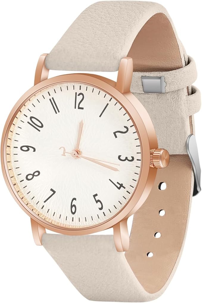 Montre analogique Tea pour Femme avec Bracelet en Acier Inoxydable Or Rose - 1782879