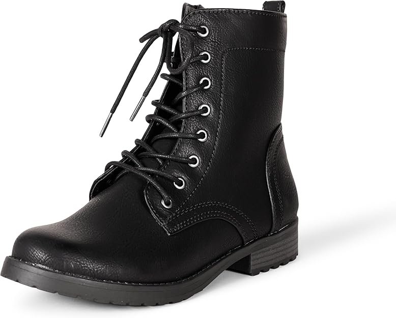 Chaussures Femme Bottes Montantes à Lacets