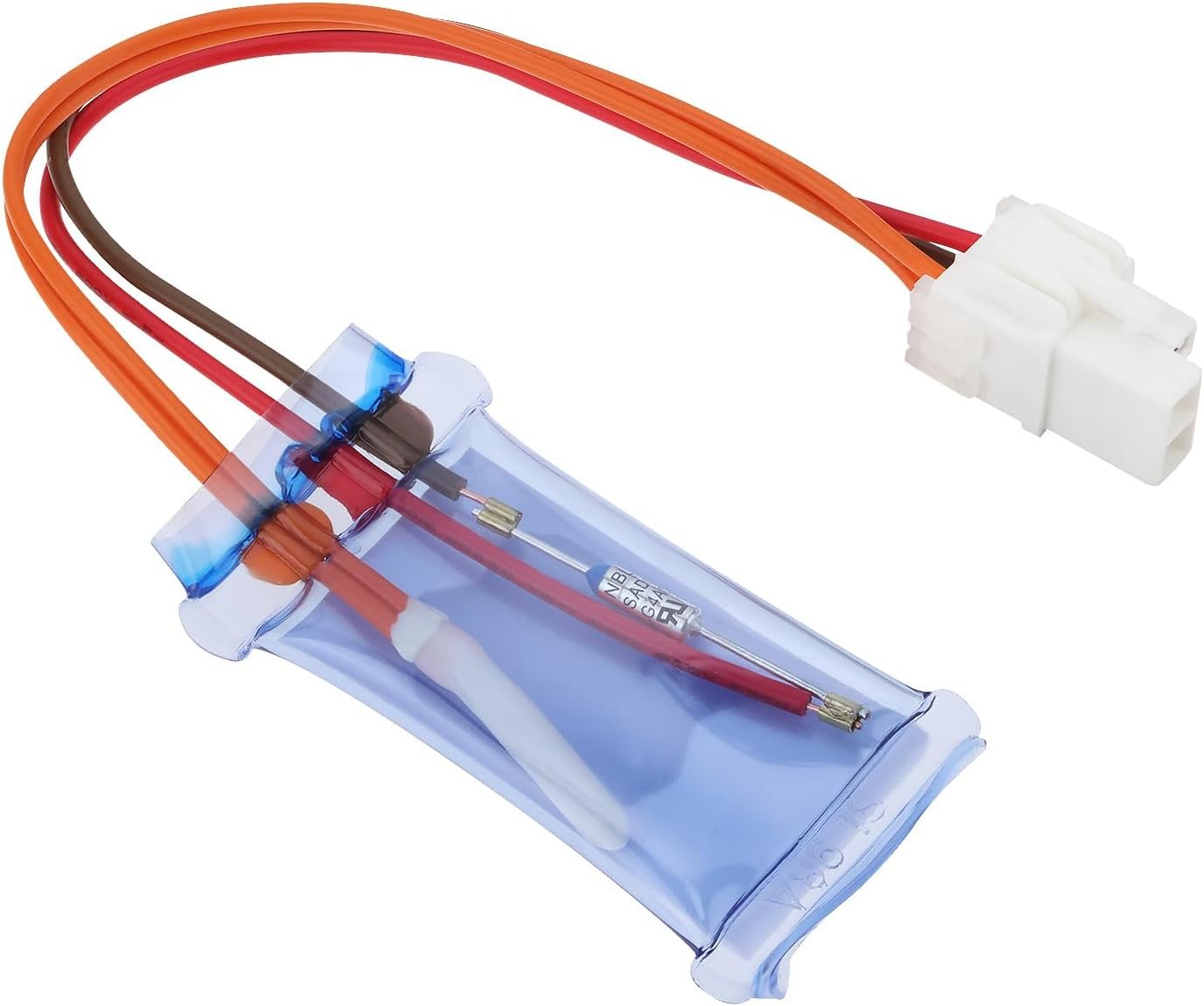 Capteur de dégivrage par thermistance - Pièce de rechange 6615JB2005A 6615JB2005C 1268258 AH3529338 - Compatible avec les réfrigérateurs LG - Compatible avec les réfrigérateurs Kenmore