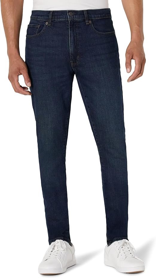 Jean Coupe Skinny à Élasticité Moyenne Homme