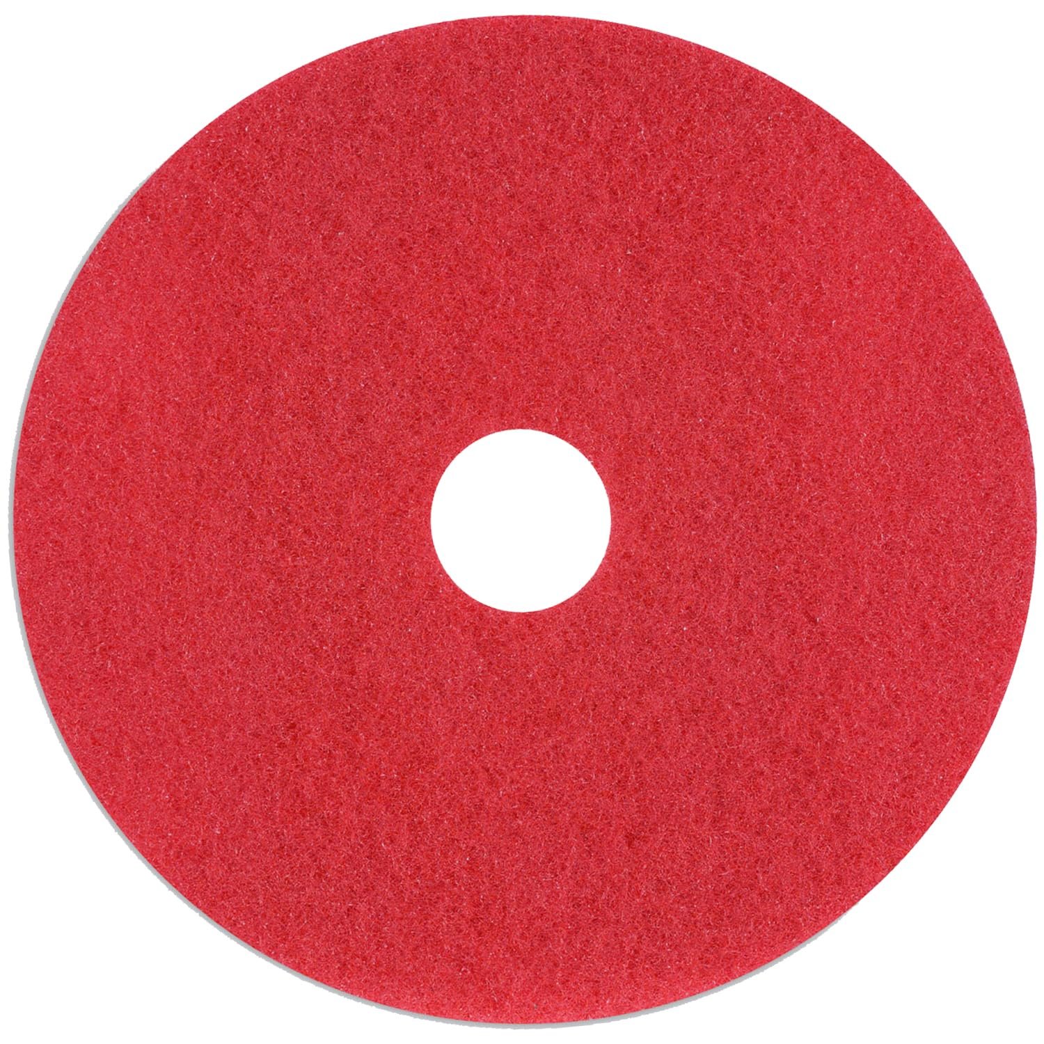 MVP Lead Off Premium Red Buff 20" Floor Pad (Box of 5)