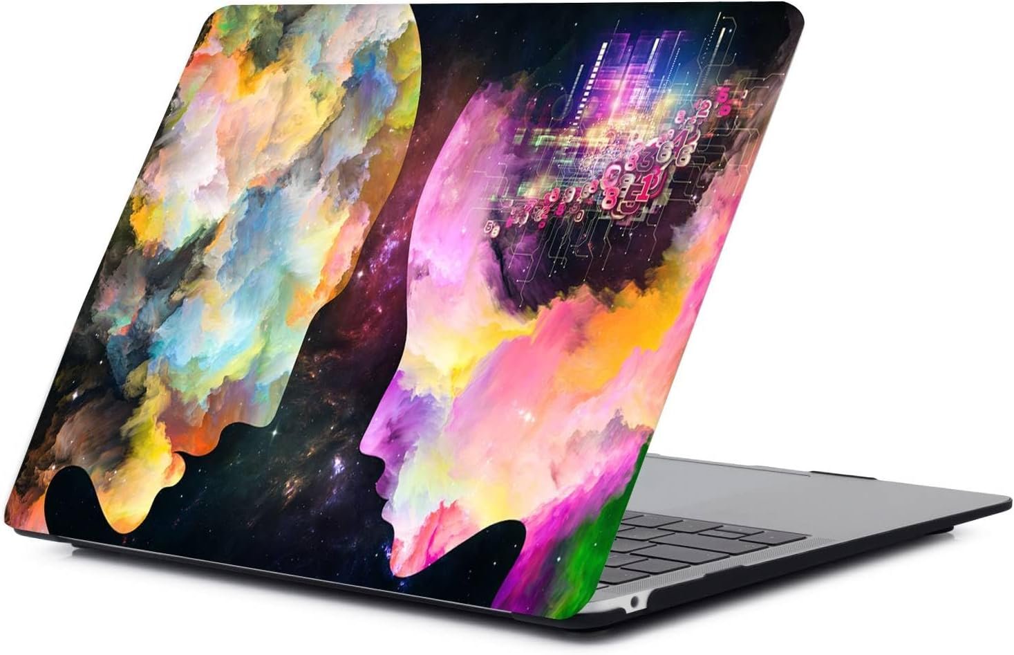 Coque Compatible avec MacBook Air 13,6 Pouces Modèle A3113 A2681 avec Liquid Écran Retina, Mince Plastique Housse de Protection Étui Rigide & Couverture de Clavier, Autre Monde