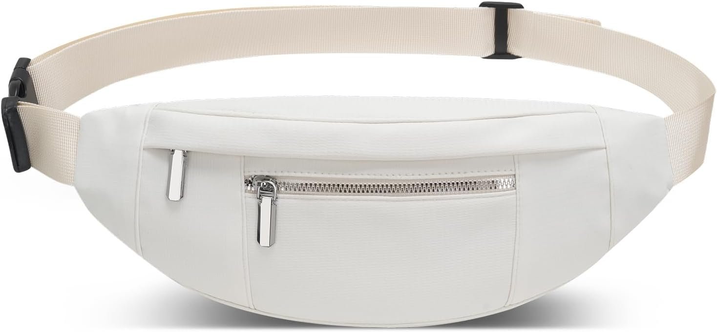 Banane Homme Imperméable Sacoche Banane et Sangle Réglable,Unisexe Sac Banane pour Garçon Voyage Randonnée Pochette Ceinture