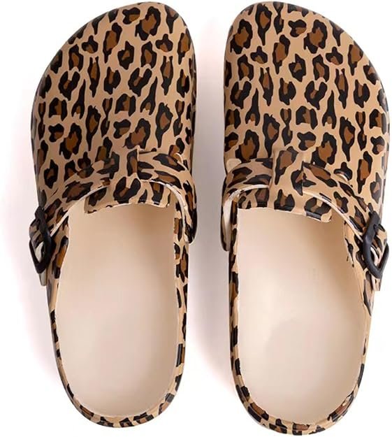 Sabots Femme Jardin EVA – Chaussures Mules Confortables à Imprimés Mignons – Antidérapantes, Imperméables, Légères pour Travail ou Maison