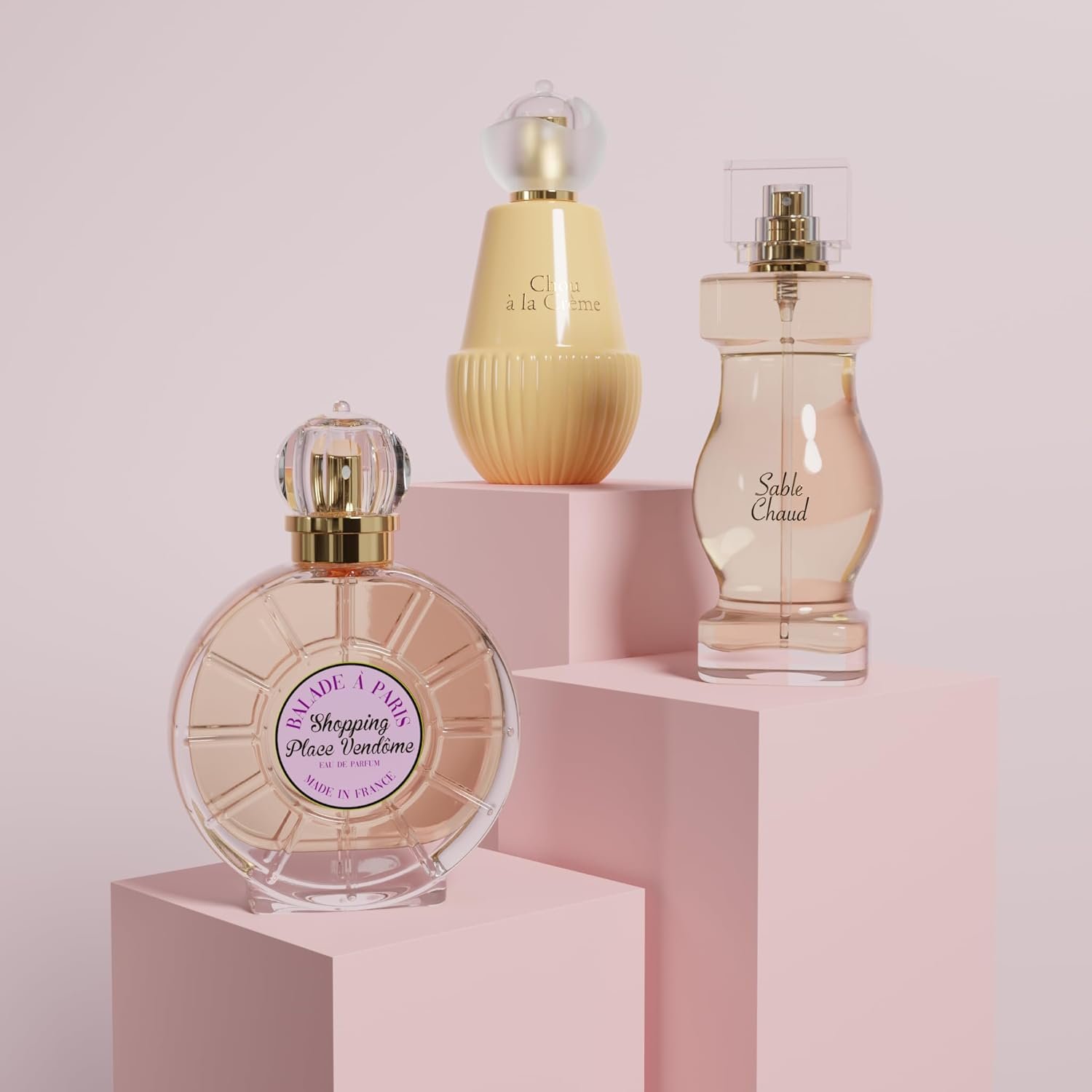 Eau de Parfum Femme French Way Of Life - Tea Time à Paris - Chou à la Crème - Sucré - Musc & Vanille - Fabriqué en France à Grasse - 100 ml
