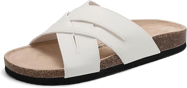 Mules Femmes Confortable Cuir Sandales Mode Antidérapant Chausson