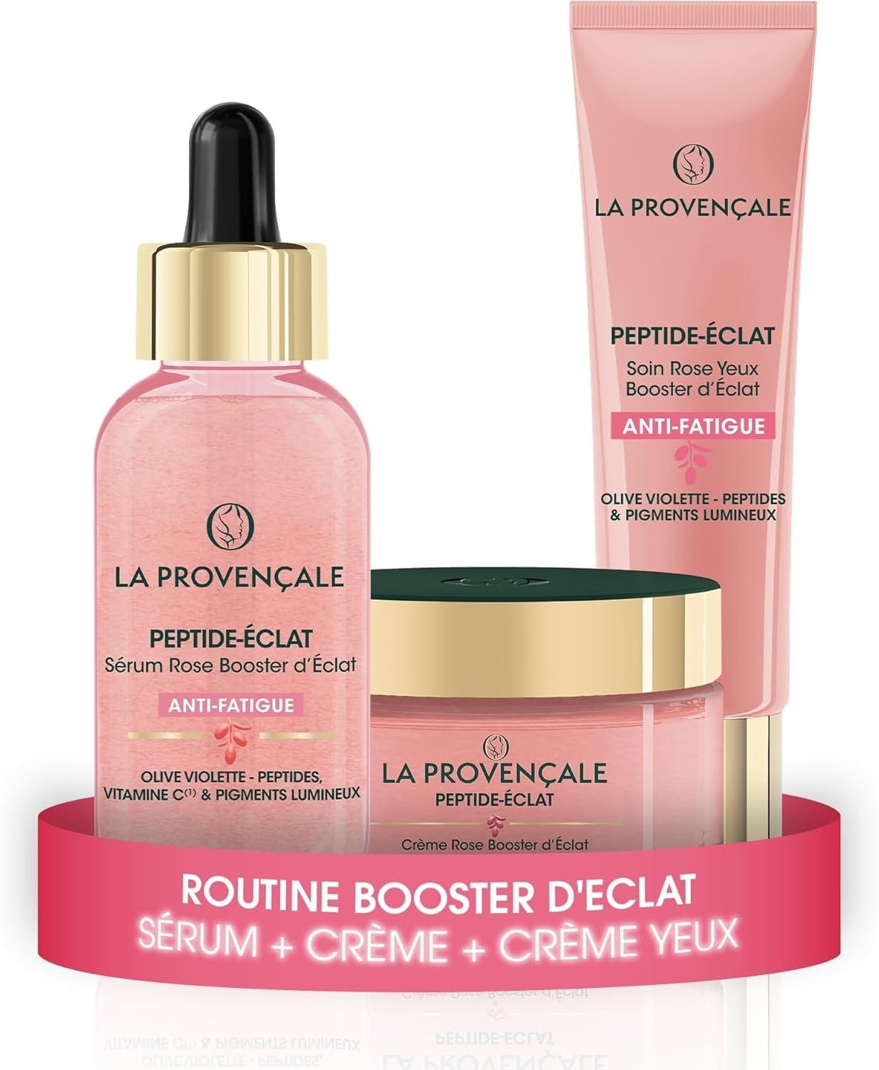 La Provençale Peptide-Eclat Routine Peptide-Eclat Repulpante & Booster d'Eclat Anti-fatigue