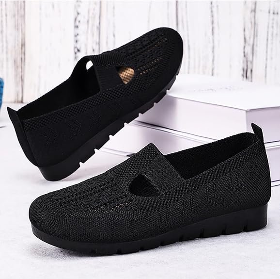 Chaussure Femme Confortable Et Elegante Ete en Maille Basket Légères Respirantes Sneaker