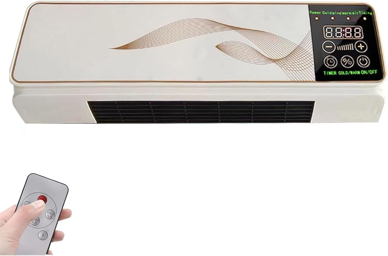 Climatiseur Portable Climafy, 2025 Nouveau Climatiseur Maximum Split Max, Refroidissement Et Support Mural/Desktop Pas D'installation De Fonctionnement Et De Minuterie Silencieux C
