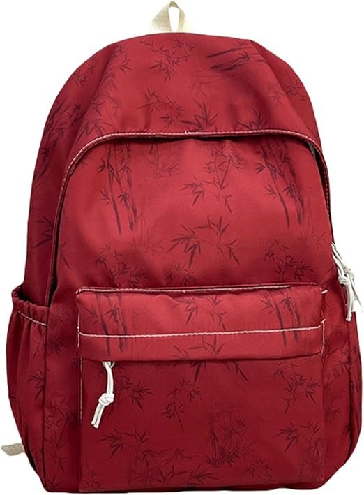 Sacs à dos en nylon pour garçons et filles, sac à dos pour l'école primaire et secondaire, sac d'école floral pour l'extérieur, les voyages, la randonnée, le camping