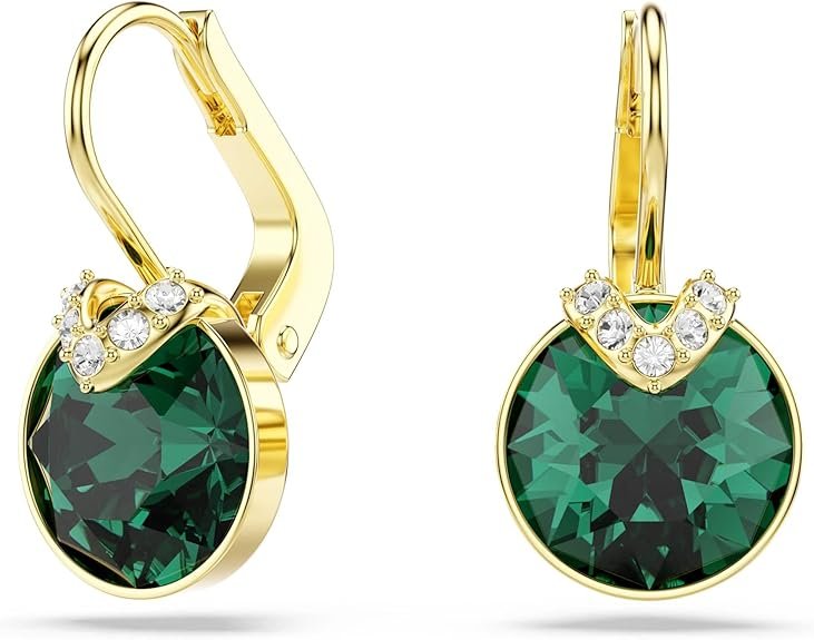 Swarovski Bella Collection Drop Earrings -Couleur: Goldfarben plattiert Grün
