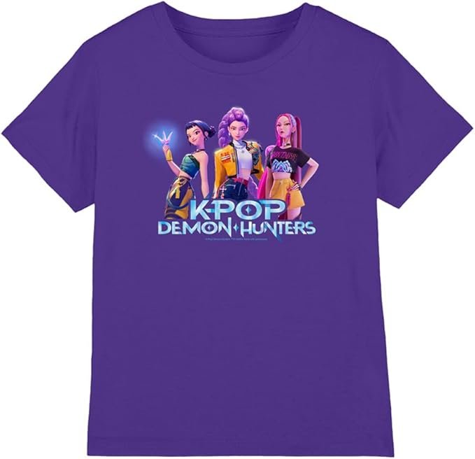 Huntrix Kpop Group Kids T Shirt