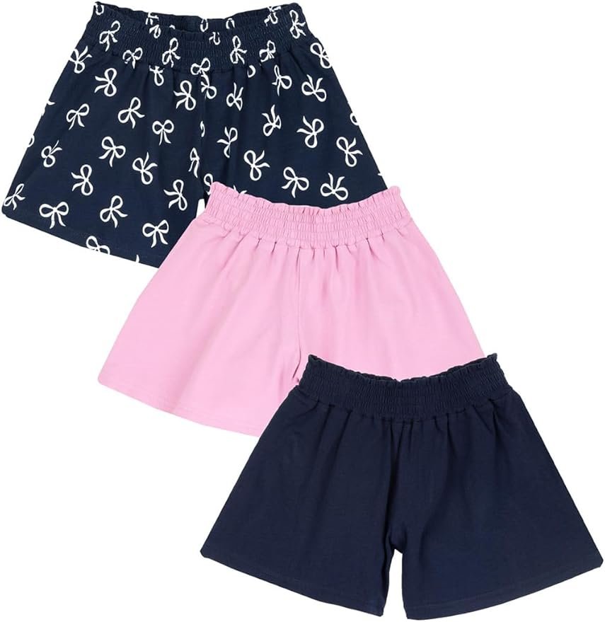 Ensemble de 3 Shorts Courts, en 100% Coton