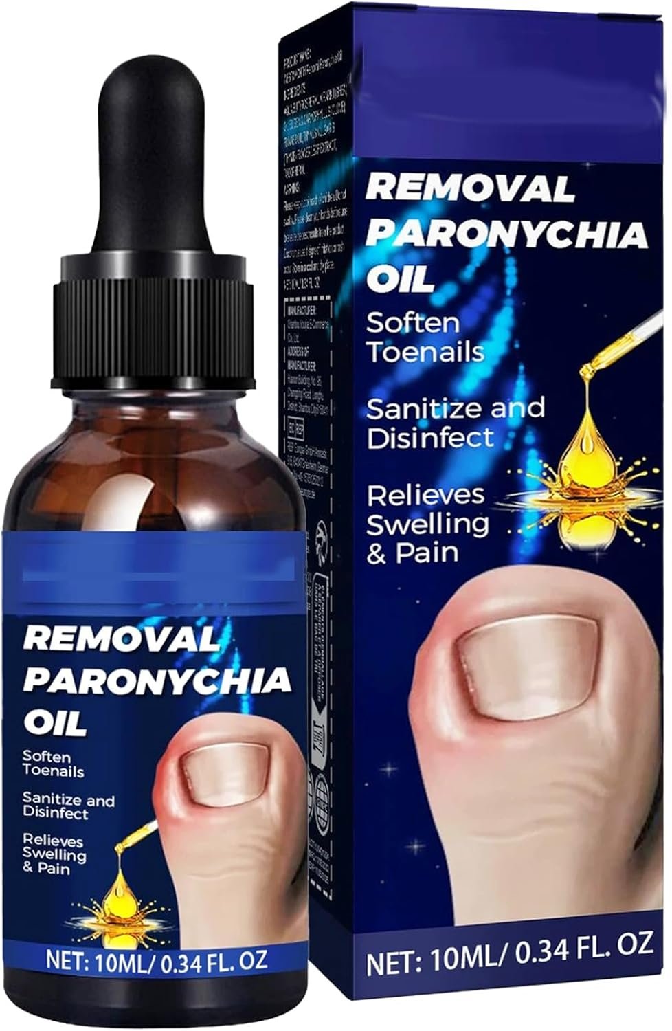 Liquide De Réparation Des Ongles De Pieds 10ml Gouttes Liquide Pour Soins Des Ongles Traitement De Ongles Incarnés Régénère Et Renforcé Les Ongles Pour Ongles Épais Endommagés Et Décolorés Red
