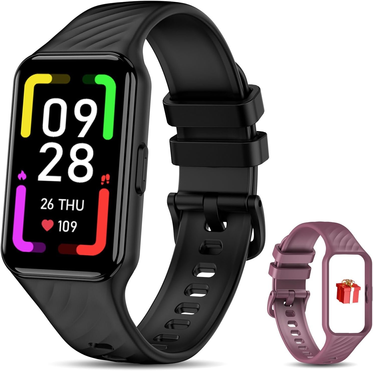 Montre Connectée , Garçon Appel Bluetooth, Mode Sport et étanchéité IP68, Détection de la Fréquence Cardiaque et Surveillance du Sommeil, 1,47'' HD Écran, Disponible pour Android/iOS