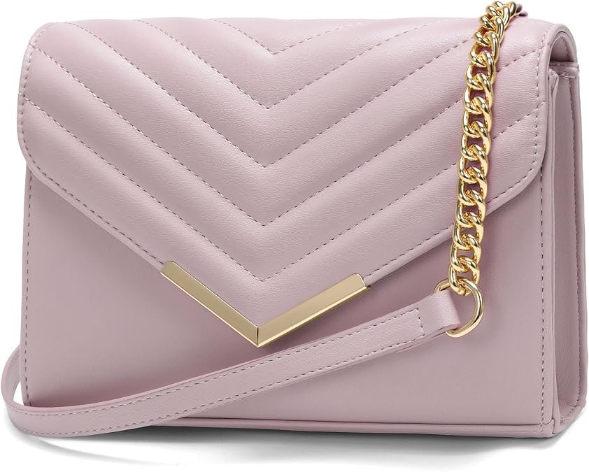 Quilted Crossbody Bags for Women Small Clutch Shoulder Purse Designer Cute Womens Cross Body Bag