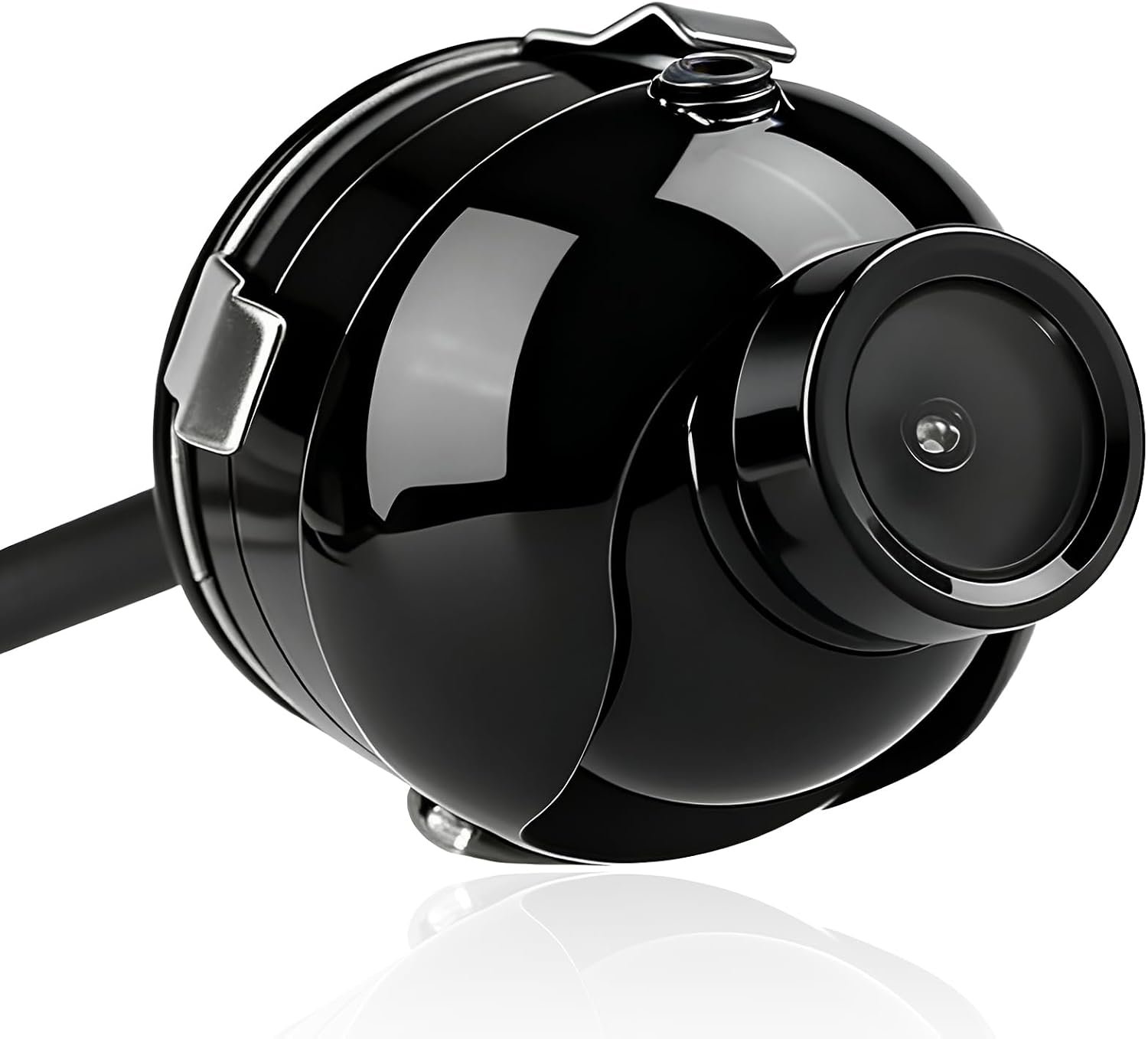 Caméra de Recul Universelle pour Voiture,Mini Caméra de Stationnement Étanche à 360° Grand Angle,Caméra de Recul Voiture avec Capteur Sensible et Installation Facile,Idéale pour SUV,Camionnettes