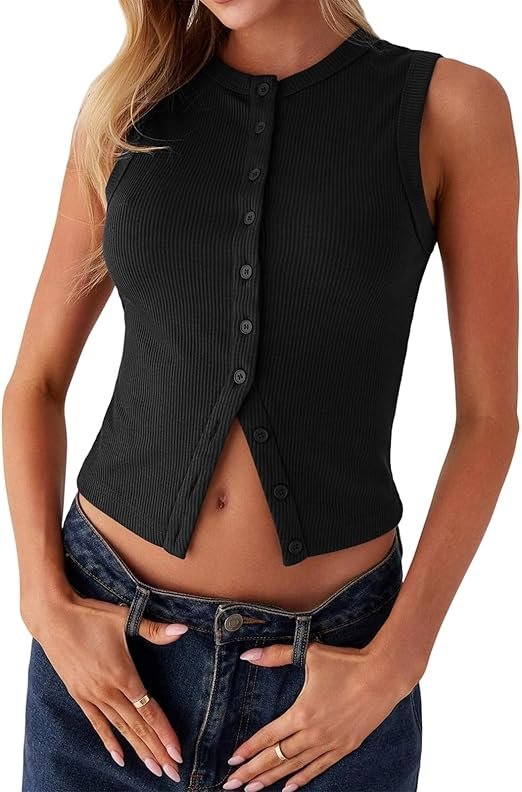 Haut Femme sans Manche Classics Amincissant Elegant Caraco Été Sexy 2026 Camisole