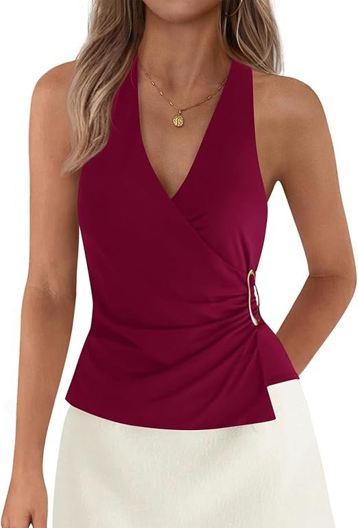 Haut Femme sans Manches Élégant Basique Classics Débardeur Été D'été Sexy Camisole