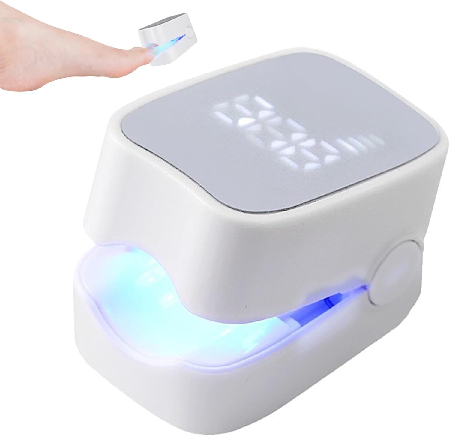Appareil Anti Mycose, Lumière Pulsee Mycose Ongle, Mycose Ongles des Pieds Nettoyage et Réparation Ongles Effective pour Mycose, Sessions de 7 Minutes Pour des Ongles Sains, Laser Treatment
